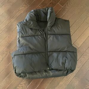 Black Puffer Vest